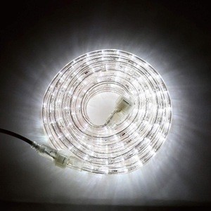 LED Rope Light Cool White , Connectable, Dimmable, Waterproof, Indoor/Outdoor Use, Ideal for Backyards, Weddings and Christmas