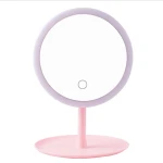 LEDs Lighted Makeup Mirror Lights Touch Screen Portable Magnifying Vanity Tabletop Lamp Cosmetic Mirror Make Up Tool