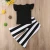 Import LFQ-493  High Quality Baby Summer Clothes Girl Boutique Children Clothes Baby Girl  2 Piece Stes Children Clothes Girls Summer from China