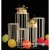 LG20181113-10 hot sale event decoration colorful wedding round metal plinths flower stand pillars