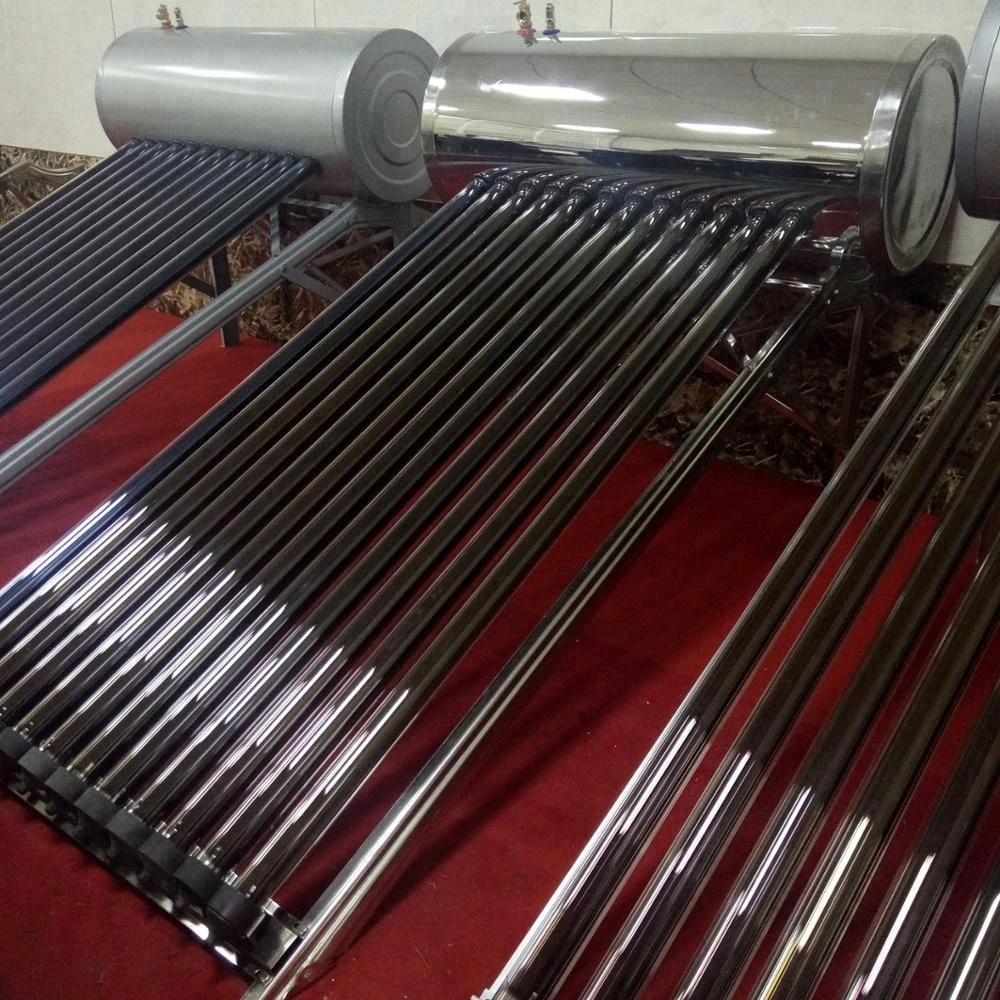 150 liters popular type heat pipe pressurized solar water heater