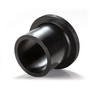 Low MOQ PE100 new material butt fusion hdpe stub end flange adpator stock with discount price