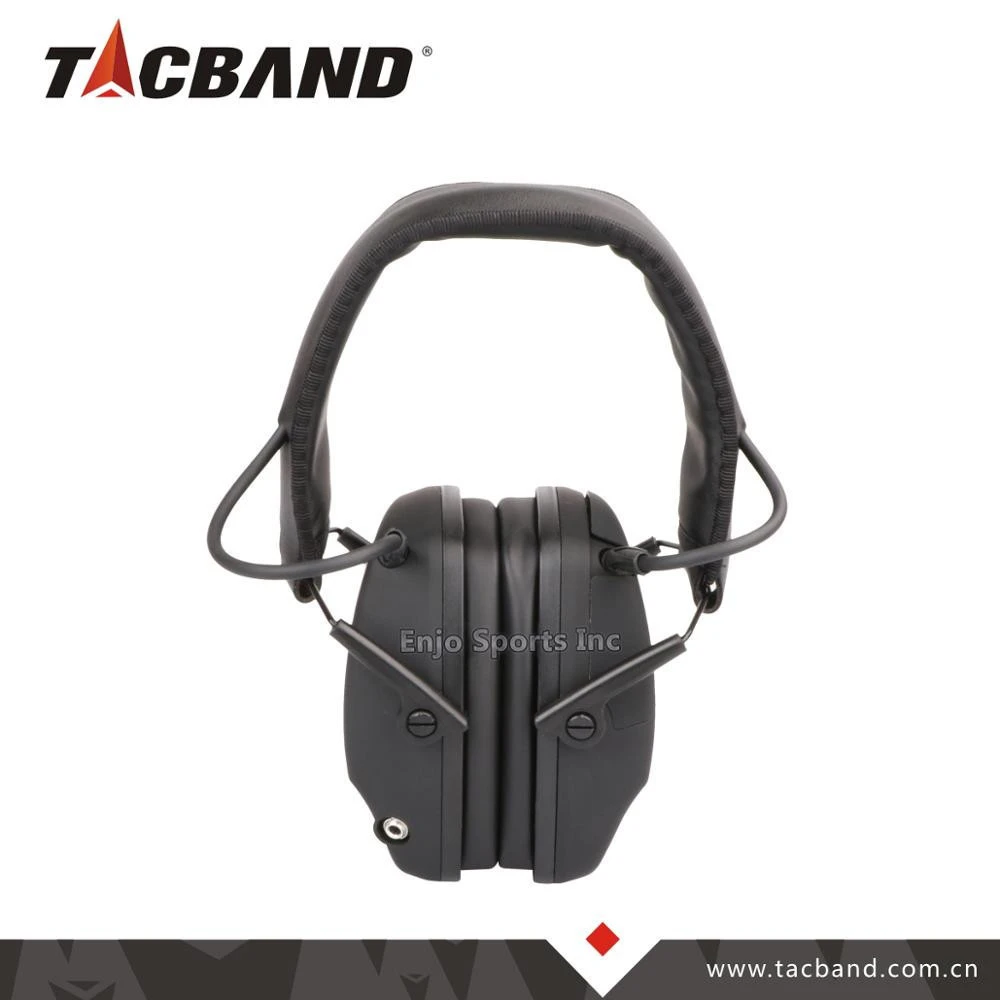 Low Profile Anti Noise Electronic Active Ear Hearing Protection ANSI CE Earmuff 27dB for Shooting Hunting