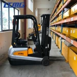 LTMG Battery Mini Narrow Forklift 1.5t 1.6t 1.8t 2t 3 Wheel Lithium Lead-acid Electric Forklift with Small Turning Radius