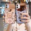 Luxury Cell Phone Case With Diamond For Iphone Case With Ring Holder Phone Accessories Without Strap