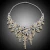 Import Luxury Crystal CZ Zircon Bridal Wedding Women Jewelry Sets Exquisite Cubic Zirconia Flower wedding Jewelry Set from China