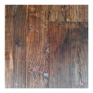 Luxury reclaimed wood art parquet flooring