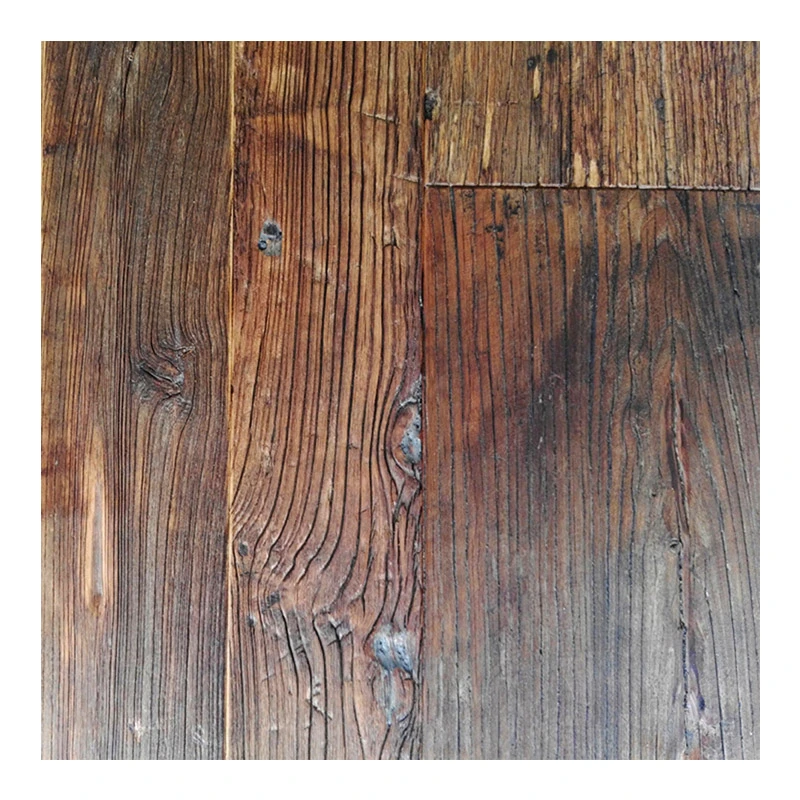 Luxury reclaimed wood art parquet flooring