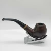 Luxury  Style Customized Design/Logo Best Selling  Wood Tobacco Herb Smoking Pipes with Clear Grain