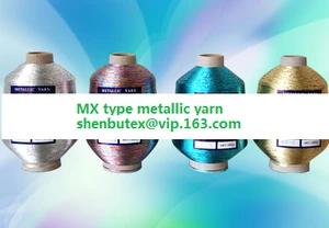 M, MH, MX, etc, type metallic yarn