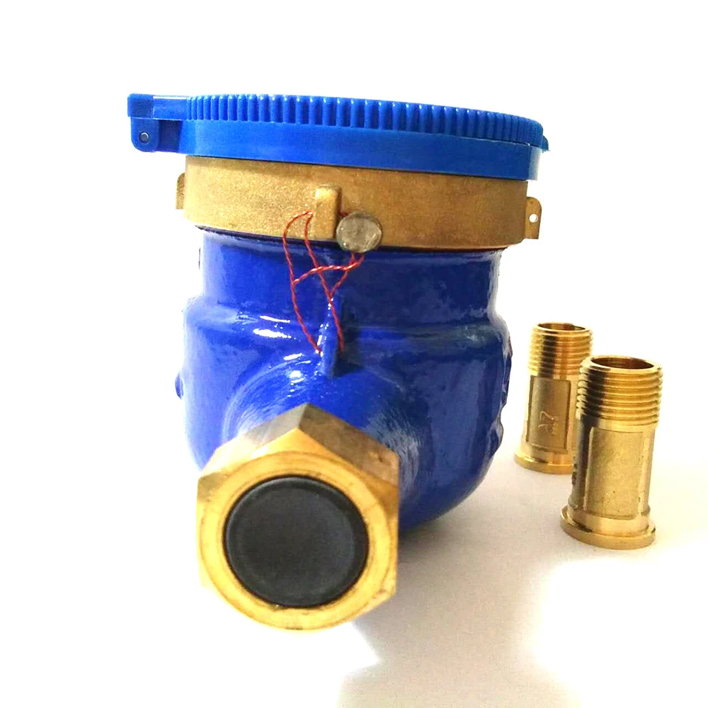 Made in china 1 inch 2 inch 3 inch water meter Multi jet dry dial water meter Cast iron body Class B price