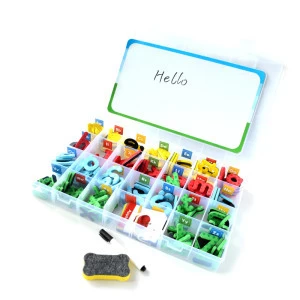 Magnet manufacturer Diy Kits EVA Magnetic Alphabet letters Educational Toys with Board