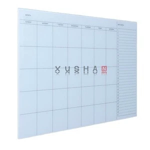 Magnetic Glass Board Classroom Office Glass Whiteboard, 90 x 120 Inches, Customization of Glass Plate