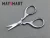 Import Makeup Tool Korea Eyebrow Scissors With Sharp Head from China