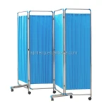 Manufacture Easy Folded And Mobile Folding Hospital Bed Screen
