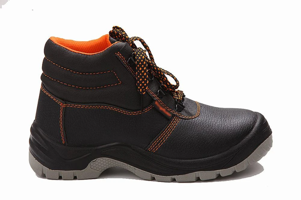 manufacturer black ce double safety safety american engineering construction microfiber safety shoes for workman