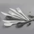 Import Manufacturer directly supply Travel Cutlery set Disposable biodegradable compostable Plastic Cutlery Set Flatware Sets from China