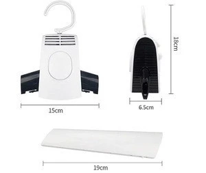 Manufacturers sale portable electric clothes drying hanger rack, travel mini folding clothes and shoes drying machine fast dryer