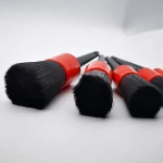 Master D0008 Natural Bristle Car Air Conditioner Cleaner Brush Auto Detailing Brush Set for Cleaning Interior and Exterior