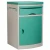 Import Medical blue pink ABS material bedside cabinet customizable storage cabinet from China