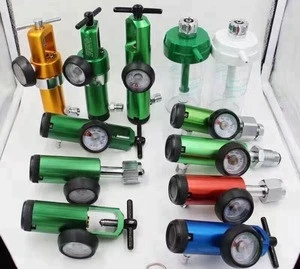 medical equipments CGA870 aluminum medical oxygen pressure regulator for oxygen cylinder