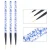 Import MEET ACROSS 3Pcs/set Acrylic Liner French Lines Stripes Grid Painting Nail Art  Drawing Brush from China