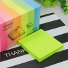 Memo Pads Style 3"*3" 100Sheet/Pcs Custom Logo Oem Designed Mini Colorful Sticky Notes Memo Pad