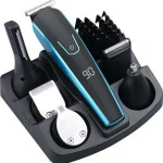 Men waterproof LCD display hair trimmer High quality Cordless electric rechargeable hair clipper trimmer set