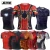Import Mens sports fitness clothing Black-Panther Captain-America Spider-Man short-sleeved T-shirt gym tights cycling clothing from China