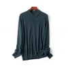 Mens Turn down Collar Cashmere Sweater Cashmere Sweater