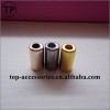 metal colorful ABS/plastic plated long end stopper