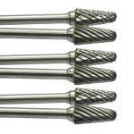 Metal deburring 3.175mm shank rotating tantalum steel tungsten carbide