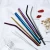 Import Metal Reusable 304 Stainless Steel Straws Straight Bent Drinking Straw With Case Cleaning Brush Set Party Bar accessory from China