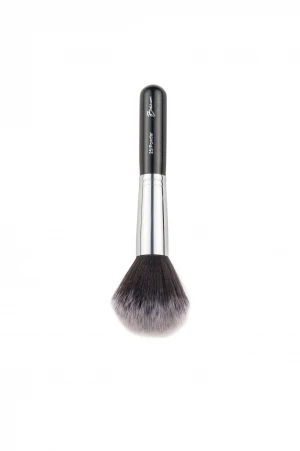 Mineral Powder Makeup Brush with Synthetic Hair and Short Wooden Handle