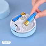 Mini Desktop Vacuum Cleaner, 360 degrees Swivel Portable Vacuum Cleaner for Keyboards Office Desks and Other Dusty Debris