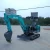 Import mini excavator smallest digging machine  2.6 tons  hydraulic crawler rubber tracks for garden home farm use from China