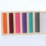 Modern Colors 10 x 10 Changeable Letter Board Felt DIY Wooden Letter Board