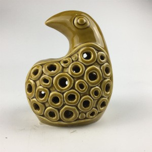 modern decorative hollowed-out ceramic bird for other home decor for room