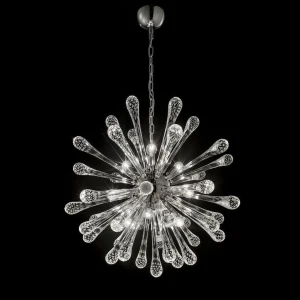 Modern Dining hand blown glass sputnik chandelier