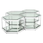 modern fancy nest coffee table home furniture living room furniture new collection coffee table