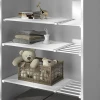 Modern Furniture Simple Wardrobe Kitchen Refrigerator Bookcase Metal Storage Trays