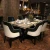 Import Modern italian style home furniture elegant dinning table set with chairs dining room furniture from China
