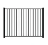 Modern Metal Fence in Various Different Patterns Coating in Black or White or Other Color