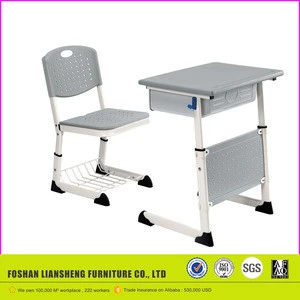 modern plastic kids study table and chair LS-8006C