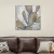 Import Modern pop gold cactus plants oil painting on canvas wall designs easy abstract paintings nordic wall art poster from China