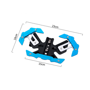 Modified Transformers License Plate Frame for Motorcycle with Adjustable License Plate Frame
