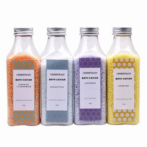 Moisturizing  shinny  color  strong scent  Bath Oil Beads Capsule   For Relaxation  and SPA