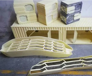 Mold making silicone rubber gel for reproduction of craftwork