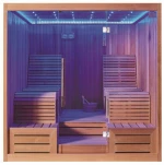 monalisa luxury two lounges  dry sauna room m-6050