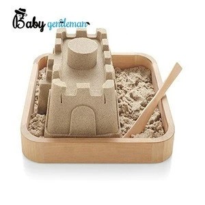 Most popular children sand box toys wooden sandbox for desktop Z01023D